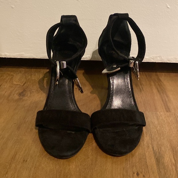 Maje cowboy buckle heel sandal - Picture 4 of 6